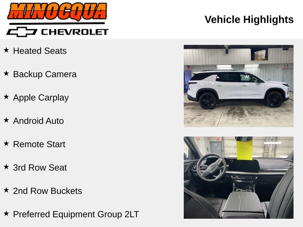 2026 Chevrolet Traverse LT 2LT