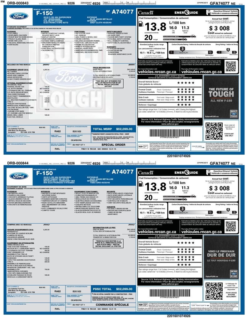 2016 Ford F-150 XLT