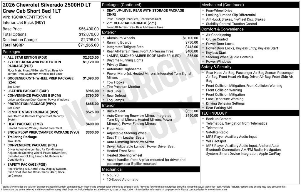 2026 Chevrolet Silverado 2500 HD LT
