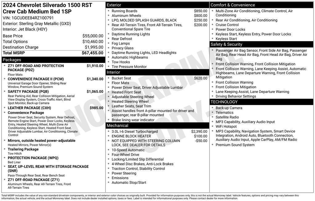 2024 Chevrolet Silverado 1500 RST