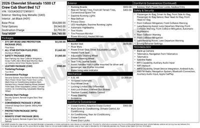 2026 Chevrolet Silverado 1500 LT