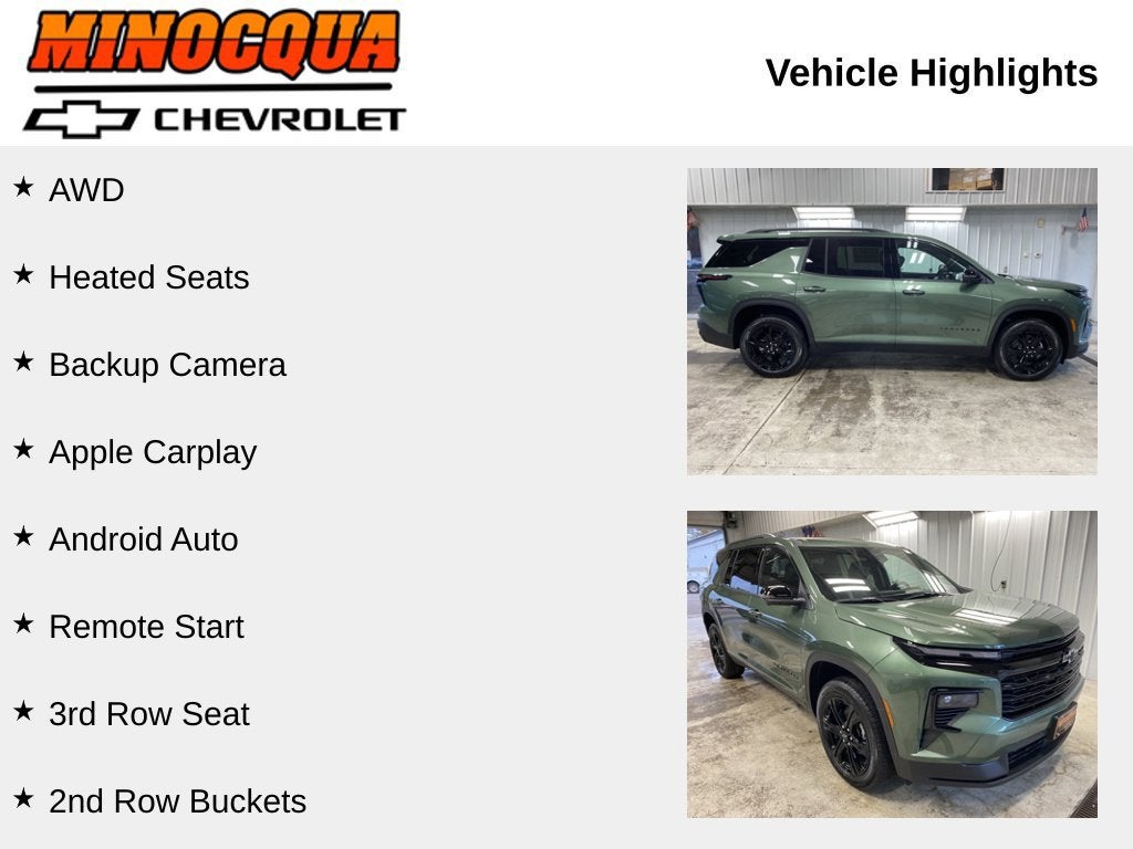 2027 Chevrolet Traverse LT