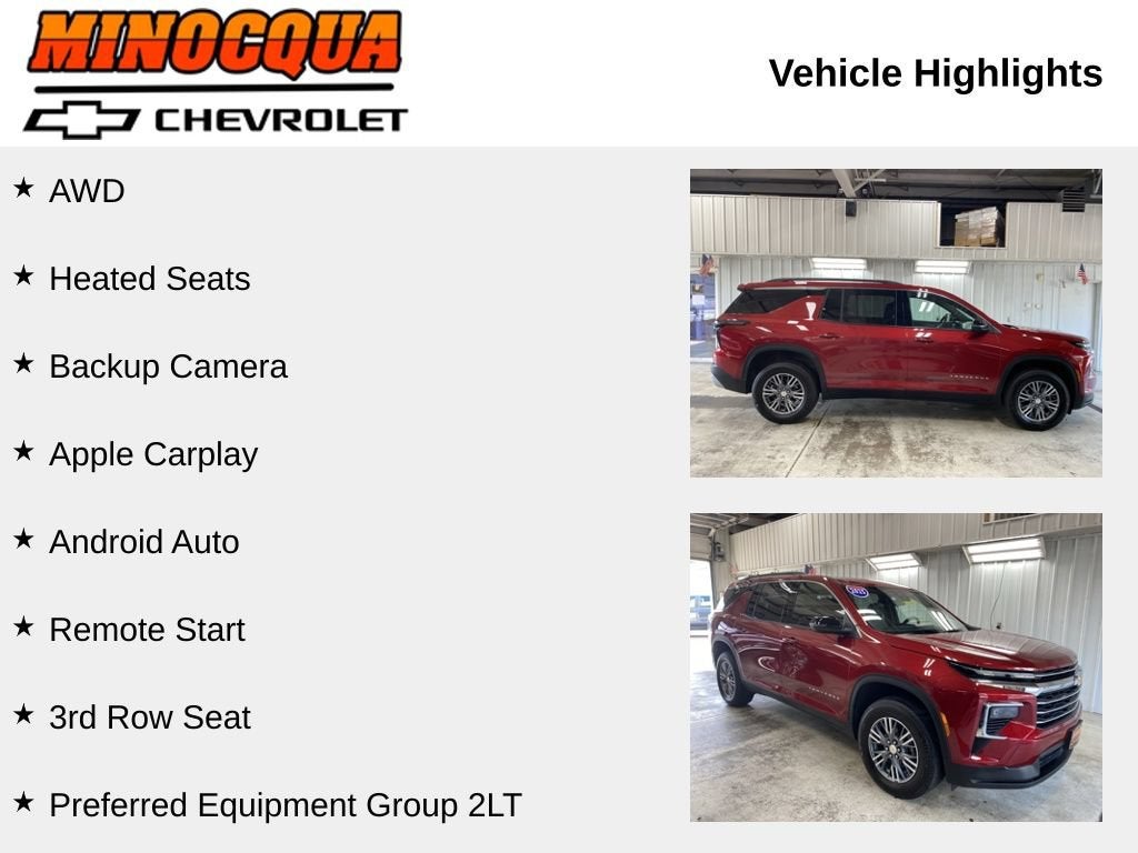 2025 Chevrolet Traverse LT
