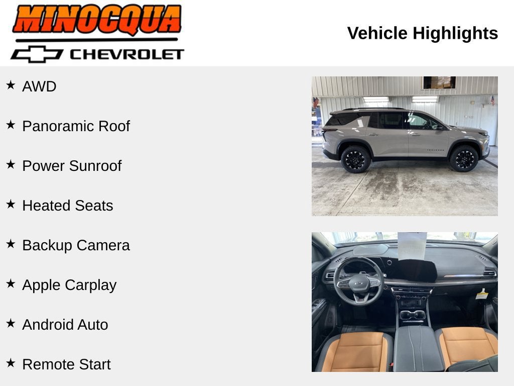 2027 Chevrolet Traverse Z71