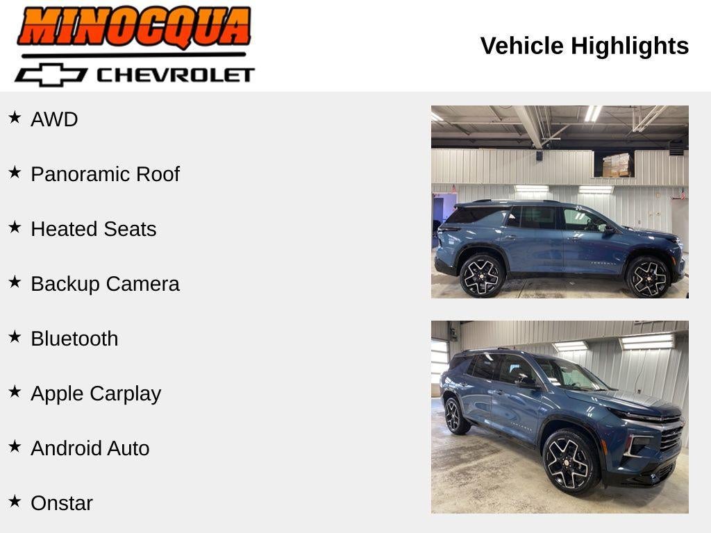 2026 Chevrolet Traverse High Country