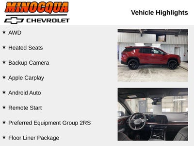 2026 Chevrolet Traverse RS