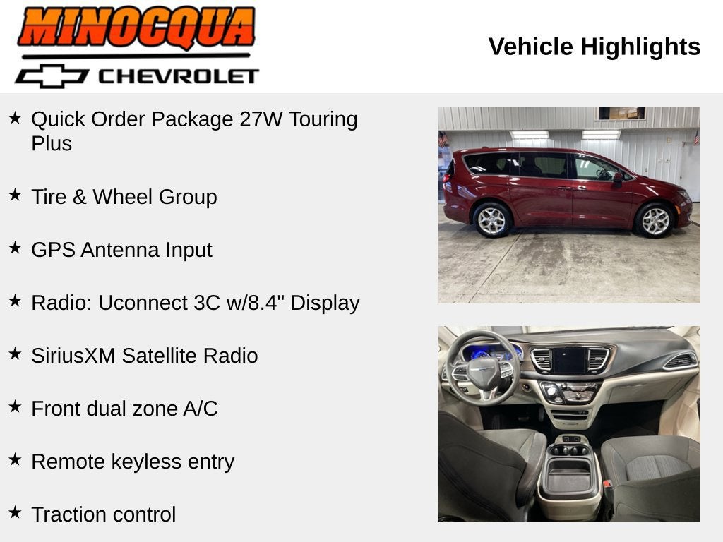 2017 Chrysler Pacifica Touring Plus