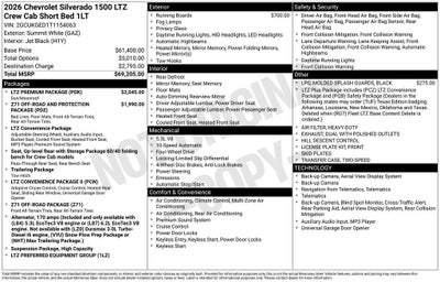 2026 Chevrolet Silverado 1500 LTZ