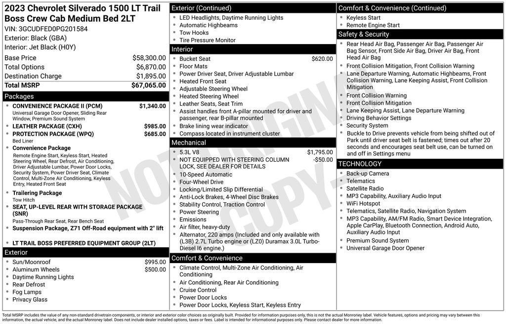 2023 Chevrolet Silverado 1500 Base