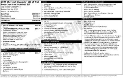 2024 Chevrolet Silverado 1500 LT Trail Boss
