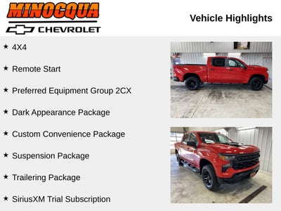 2026 Chevrolet Silverado 1500 Custom Trail Boss