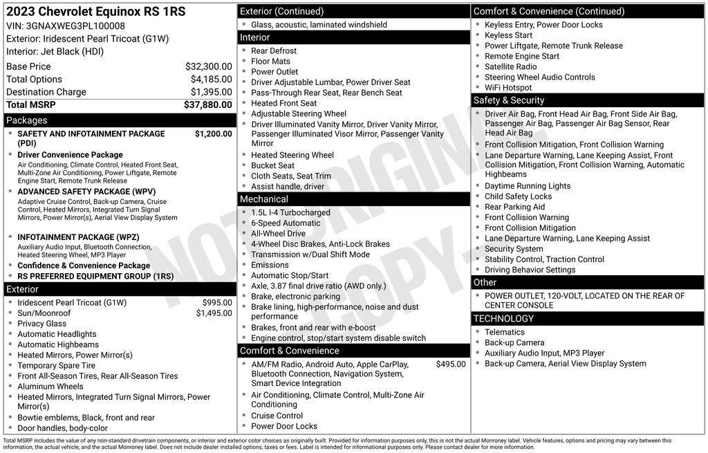 2023 Chevrolet Equinox RS