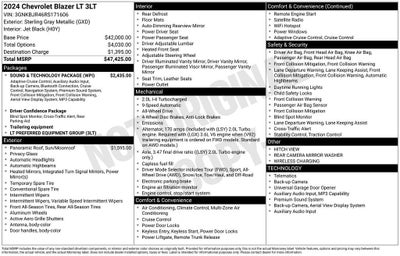 2024 Chevrolet Blazer 3LT