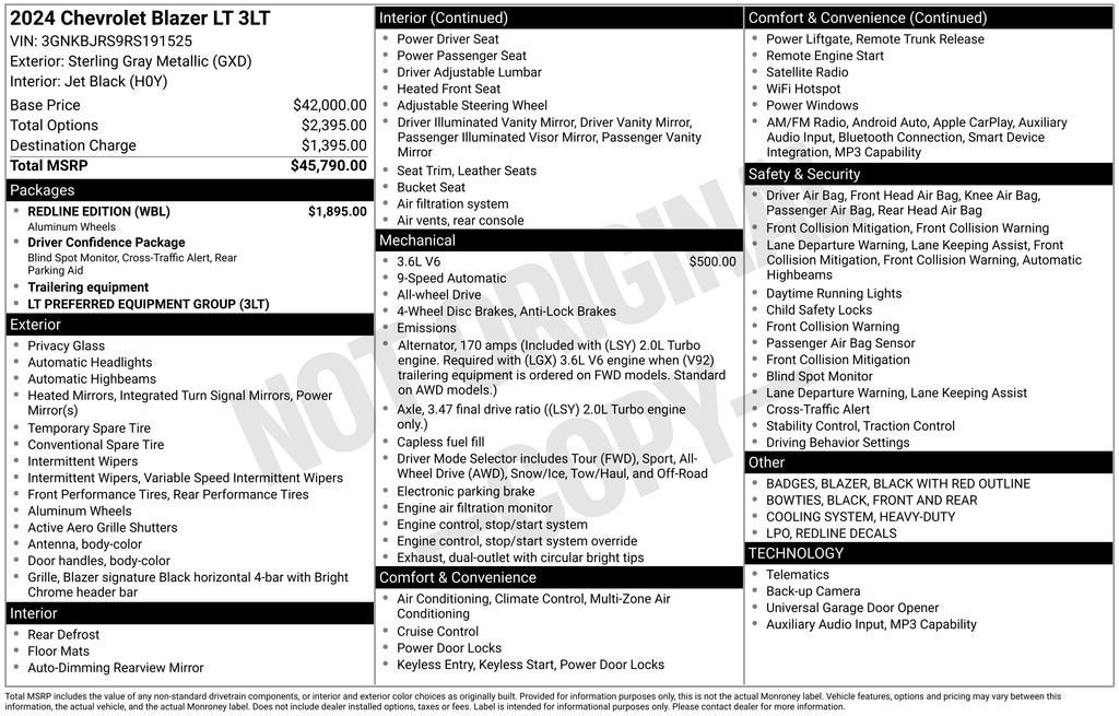 2024 Chevrolet Blazer 3LT