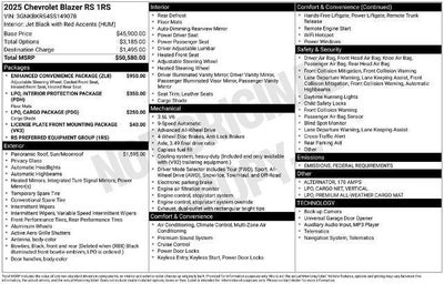 2025 Chevrolet Blazer RS