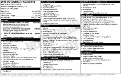 2025 Chevrolet Blazer Premier