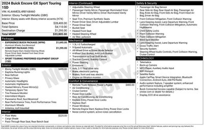 2024 Buick Encore GX Sport Touring