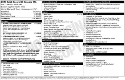 2023 Buick Encore GX Essence