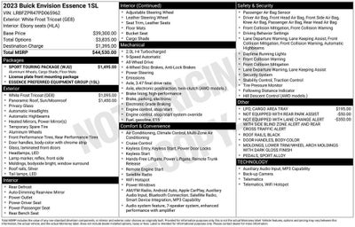 2023 Buick Envision Essence
